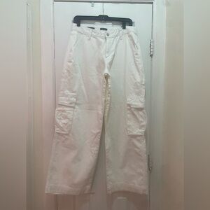 Wild Fable White Cargo Jeans